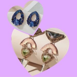 2 Pairs of Elegant Earrings